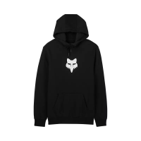 Fox Head Pullover Hoodie - Black